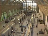 view from the inside of the Muse D'Orsay